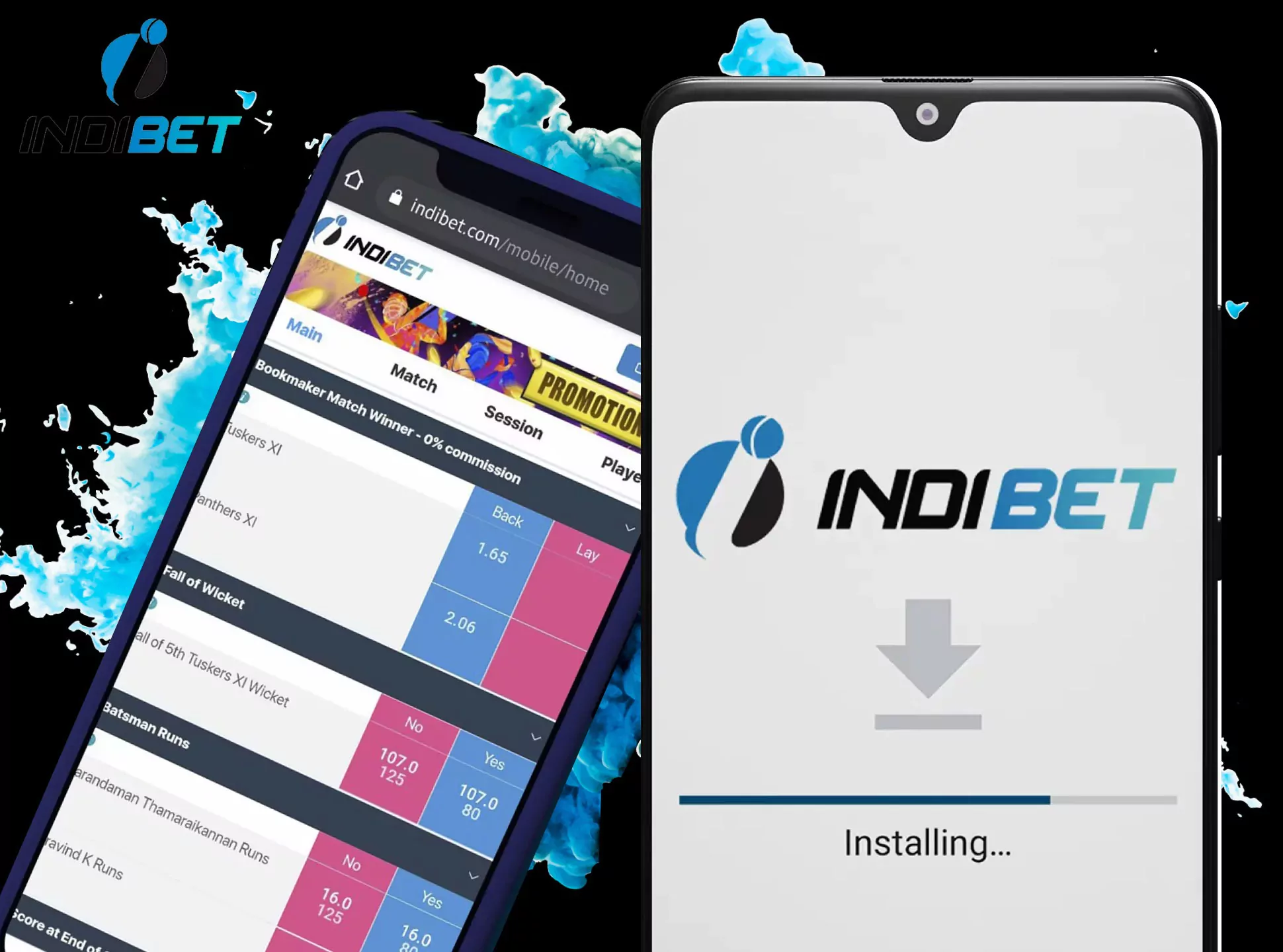 Indibet is very comfortable place to bet and play.