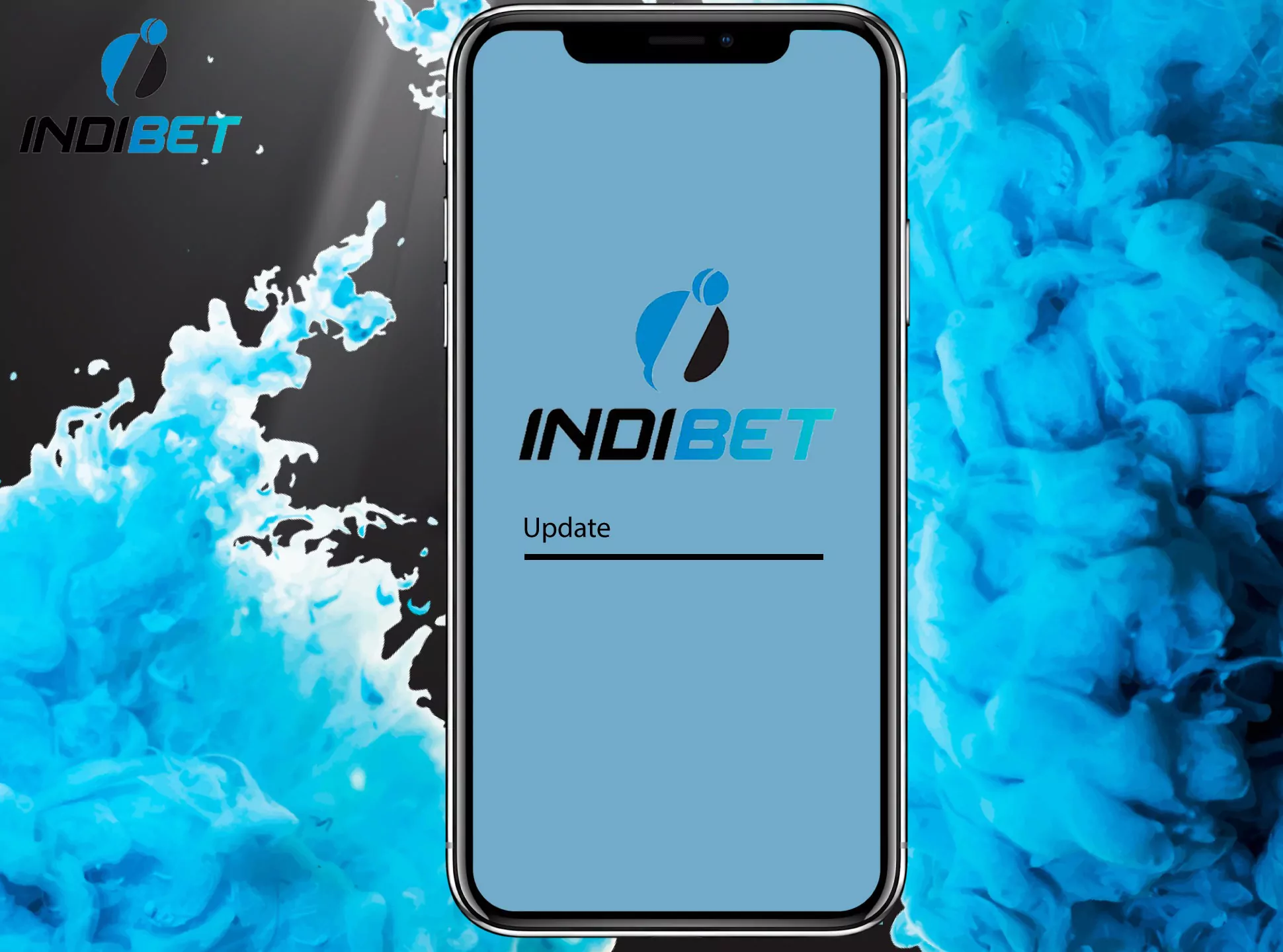 Indibet app updates automatically.