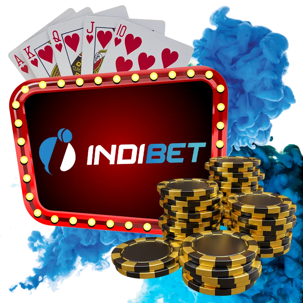 Play Indibet casino games, win money and have joy.