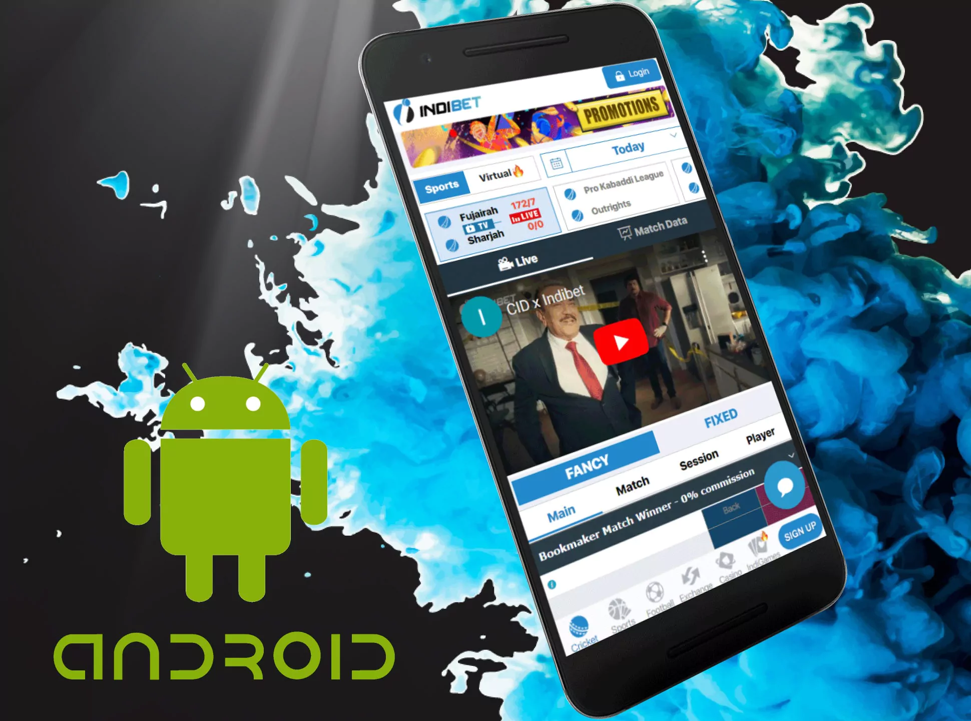 You can install Indibet App for Android on your phone now!