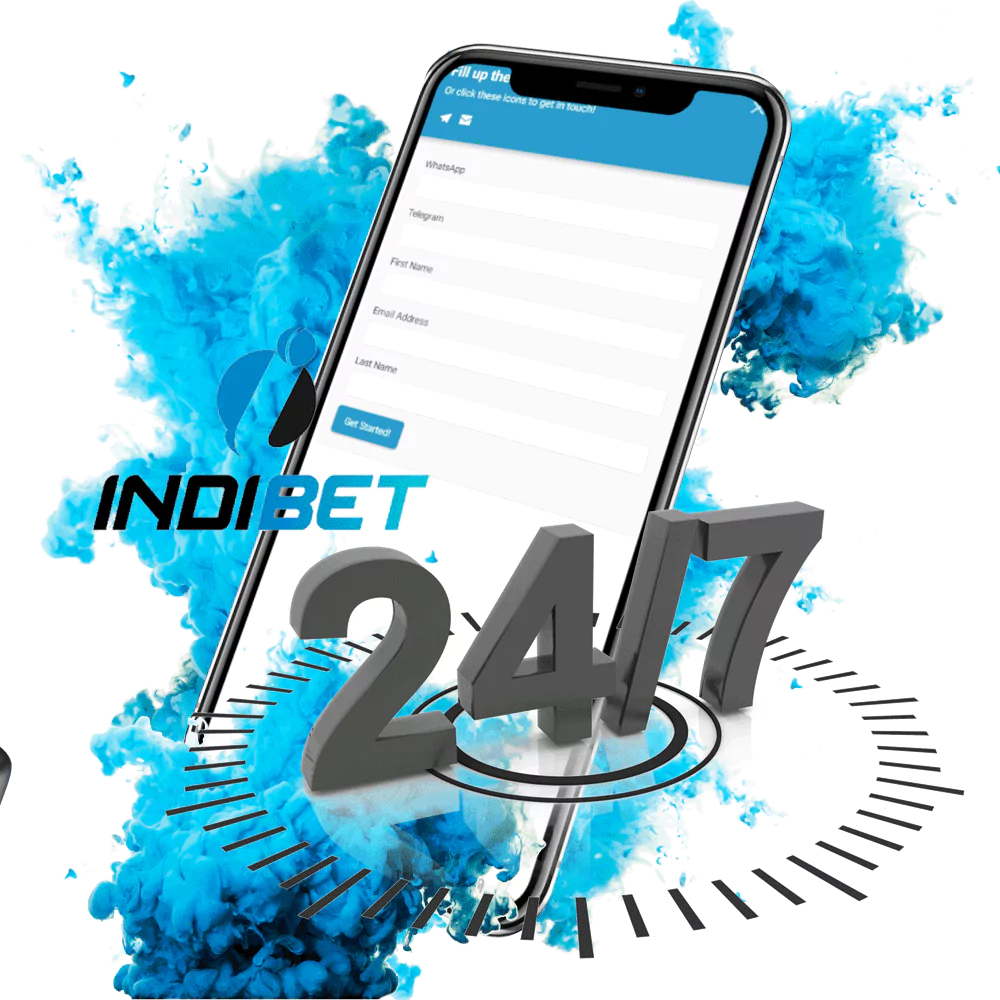 Indibet support can help you in any moment.