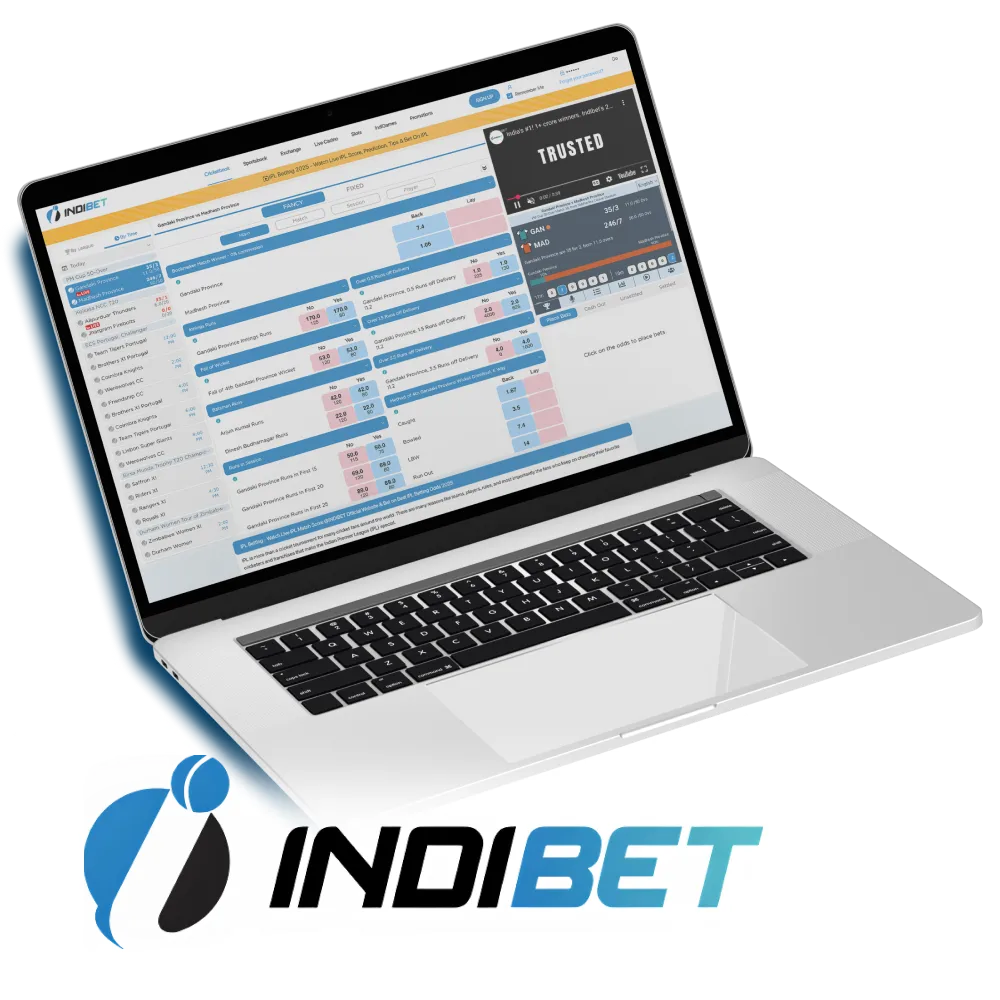 Bet on cricket at Indibet with a wide range of events, competitions, and outcomes to explore.