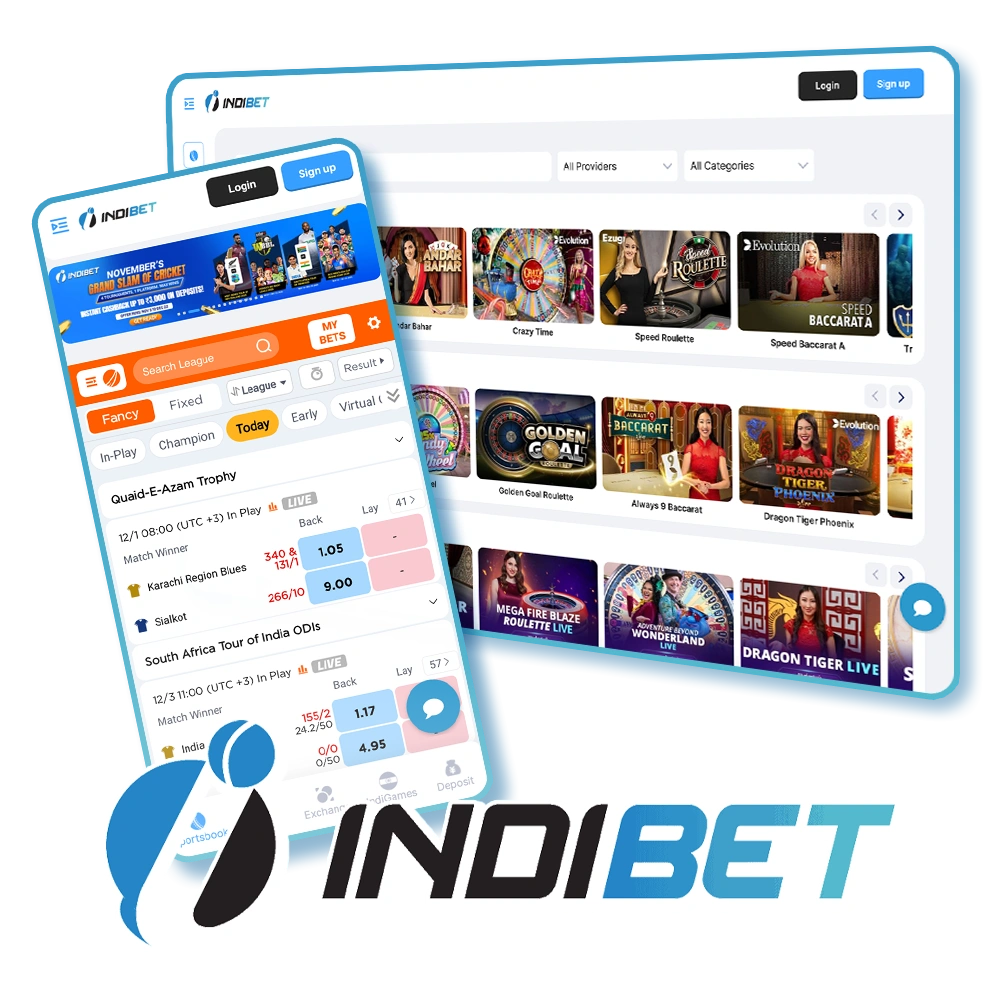Join IndiBet today and start playing your favorite casino games.