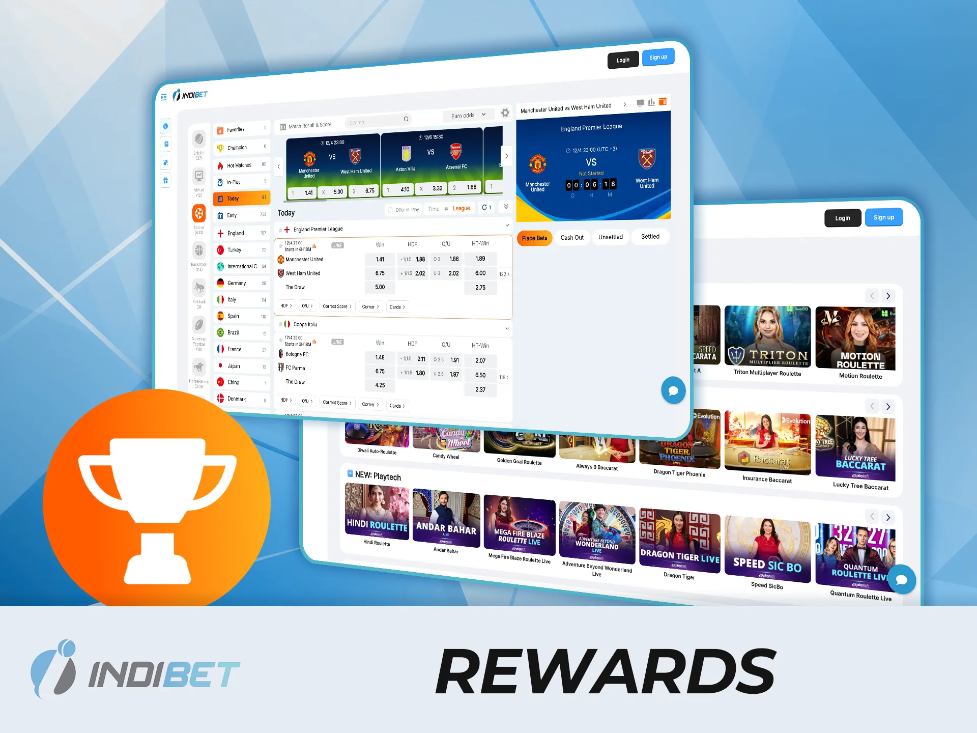 Learn about the industry recognition and awards IndiBet has earned for quality and innovation.